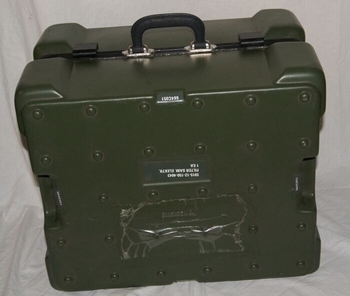 Koffer met handgreep gebruikt     47x39x34