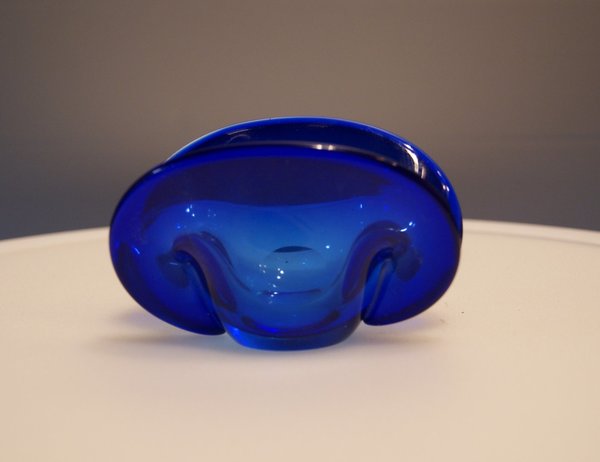 Blauw glas Handwerk   310003